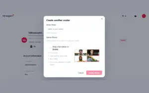 AI avatar creation for consistent branding