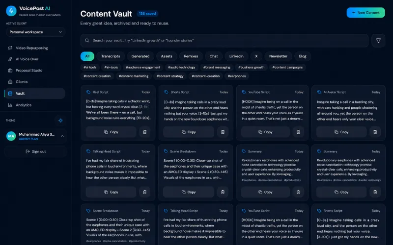Organize Content Easily