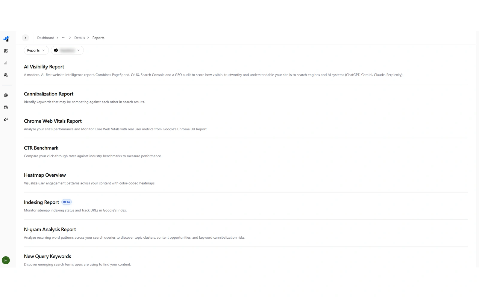 seo-problem-reports