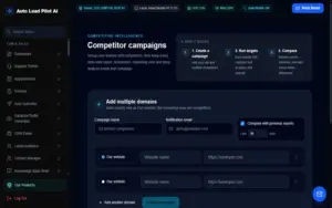 Competitor campaigns management in Auto Lead Pilot AI