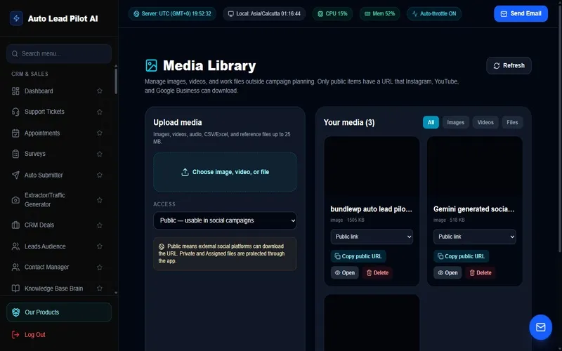 Media Library