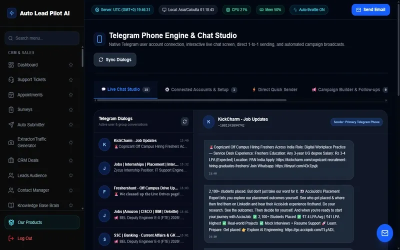 Telegram Outreach