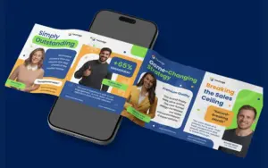 Customer testimonial social media mockups