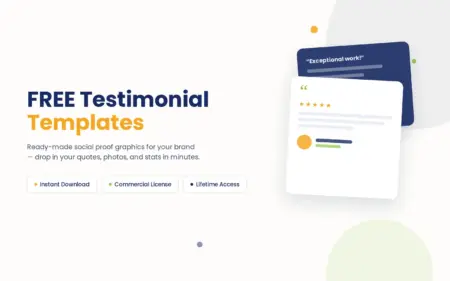 FREE Testimonial Templates Feature Image
