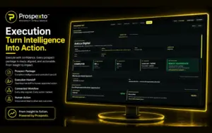 Manage prospect execution