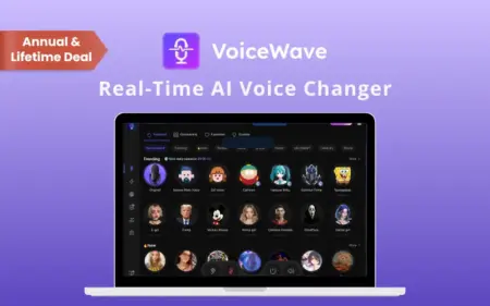 VoiceWave Real-Time AI Voice Changer Feature Image