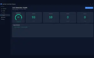 Check Anti-Detection Health with InvisoSurf Anti-Detect Browser