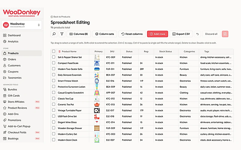 Bulk Product Editor