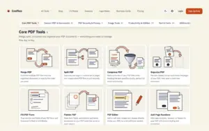 Confileo core PDF tools