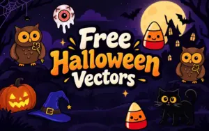 Free Halloween Vectors Feature Image