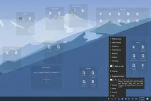 piDock main menu