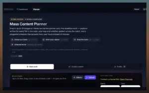 Plan a week of posts with Content Planner and Calendar in PixaSocial Social Media Content Creation Tool