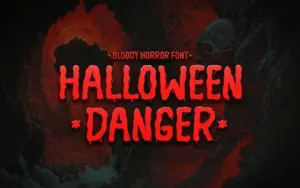 Free Bloody Horror Font