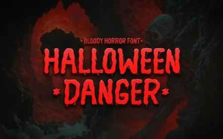 Free Bloody Horror Font