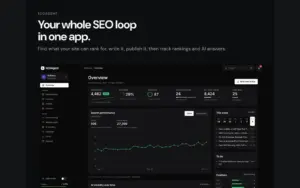 SEOAgent SEO dashboard overview