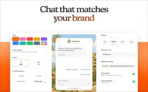 Customize live chat widget with Sellio AI Customer Support