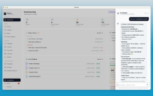Ask AI about your business with Flowara Freelance Business Management Software