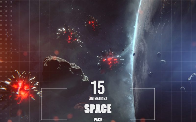 15 Space Animations Pack