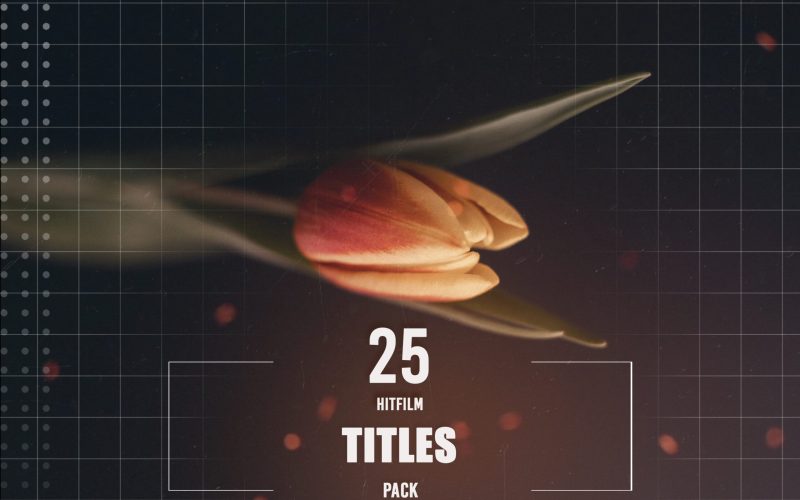 25 HitFilm Animated Titles Pack