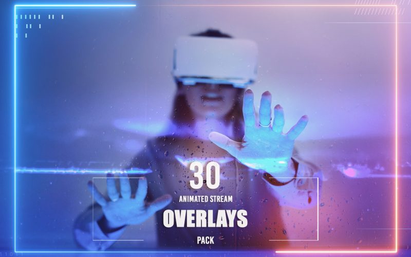 Woman enjoying a simulation from VR headset